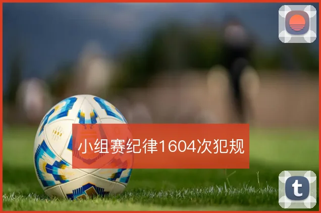 小组赛纪律1604次犯规